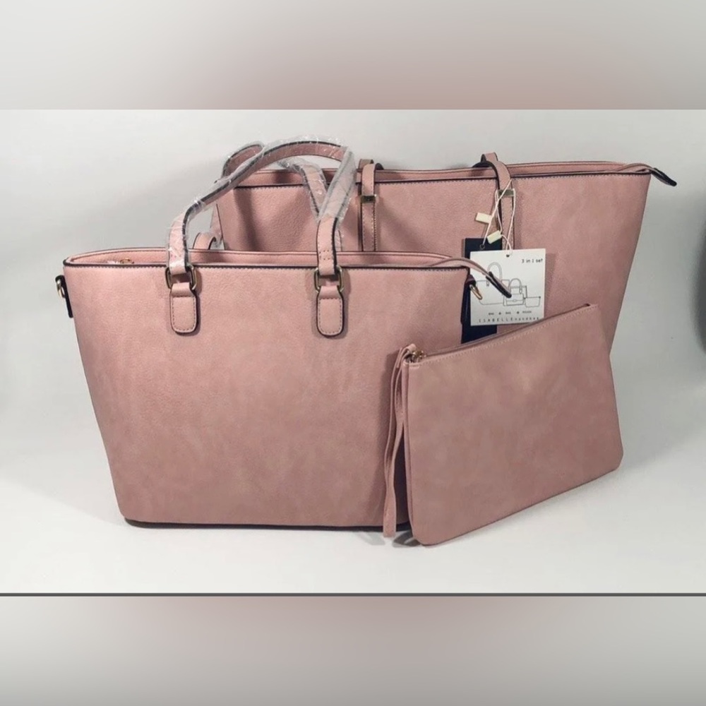Isabelle handbags 3 in 1 set  Large bag, Medium Bag and Pouch PETA Approved Vega